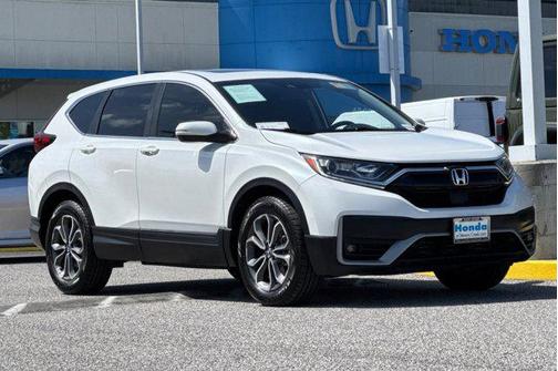 Platinum White Pearl 2022 Honda CR-V 2WD EX