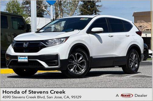 Platinum White Pearl 2022 Honda CR-V 2WD EX
