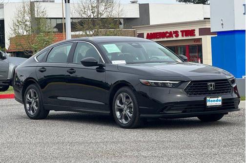 Crystal Black Pearl 2024 Honda Accord EX