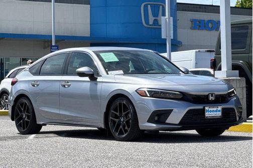 Lunar Silver Metallic 2023 Honda Civic Sport Touring