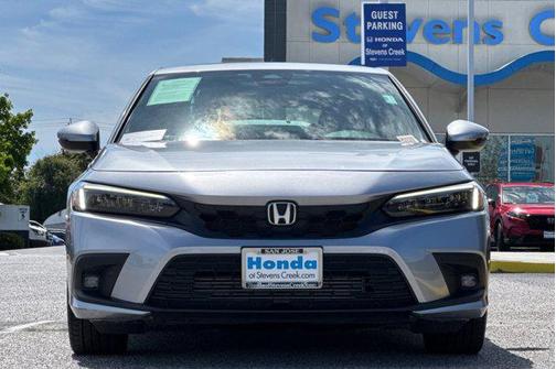 Lunar Silver Metallic 2023 Honda Civic Sport Touring