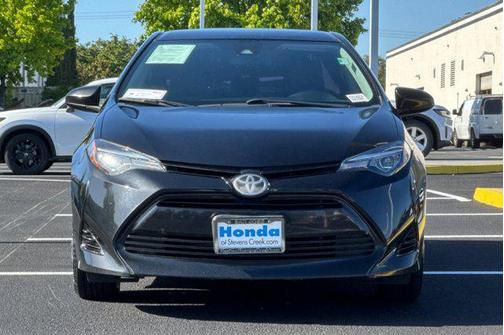 Black Sand Pearl 2018 Toyota Corolla LE