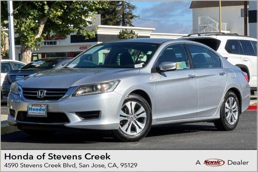 White 2013 Honda Accord LX