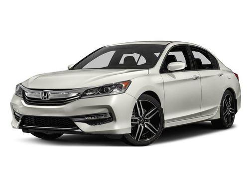 Red 2017 Honda Accord Sport