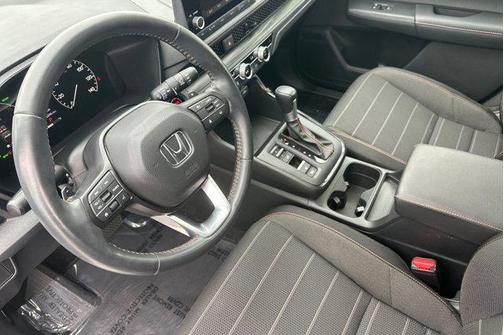 Lunar Silver Metallic 2024 Honda CR-V Hybrid Sport AWD
