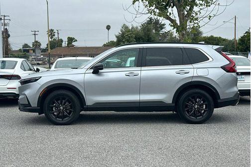 Lunar Silver Metallic 2024 Honda CR-V Hybrid Sport AWD