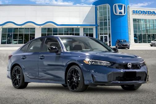 Blue Lagoon Pearl 2026 Honda Civic Hybrid Sport