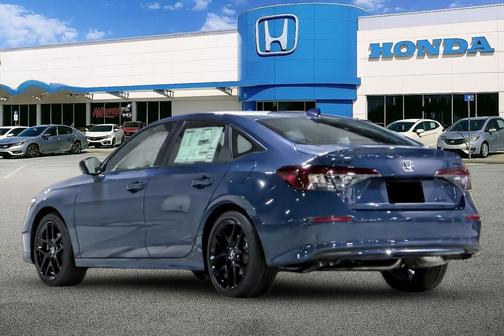 Blue Lagoon Pearl 2026 Honda Civic Hybrid Sport