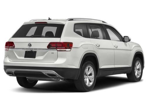 Pure White 2019 Volkswagen Atlas 3.6L SE w/Technology