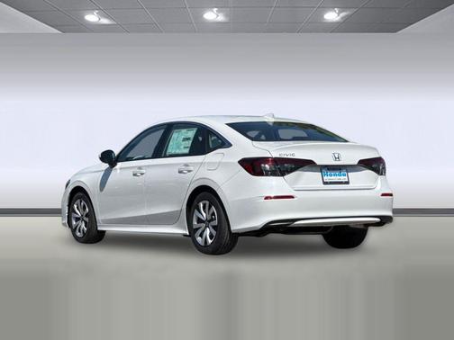 Platinum White Pearl 2026 Honda Civic LX