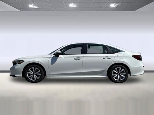 Platinum White Pearl 2026 Honda Civic LX