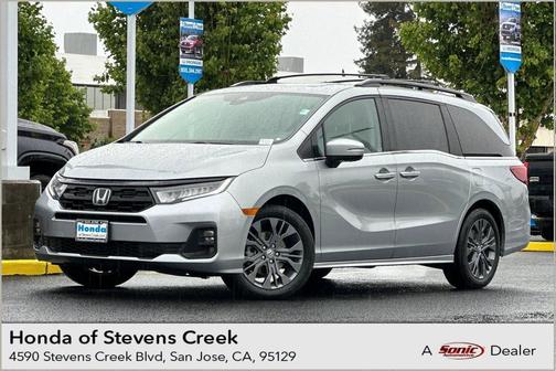 Silver 2025 Honda Odyssey Touring