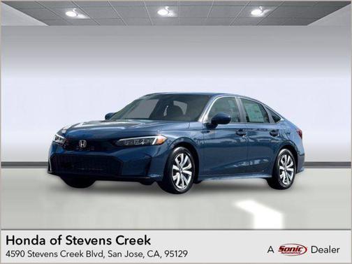 Blue Lagoon Pearl 2026 Honda Civic LX