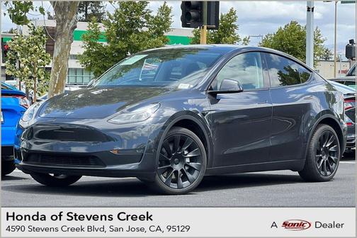 Stealth Grey 2024 Tesla Model Y Long Range Dual Motor All-Wheel Drive