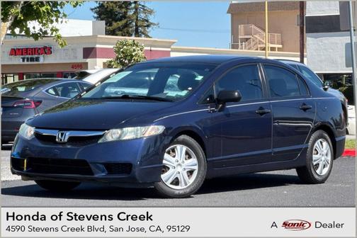 Blue 2010 Honda Civic DX-VP