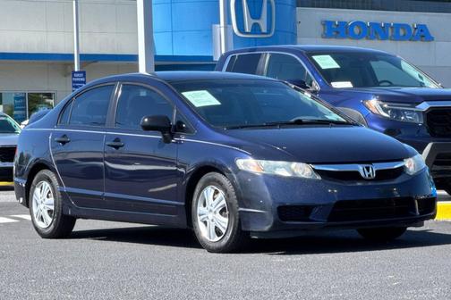 Blue 2010 Honda Civic DX-VP