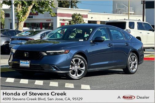 Canyon River Blue Metallic 2023 Honda Accord EX