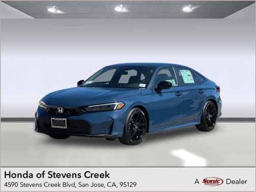 Blue Lagoon Pearl 2026 Honda Civic Sport