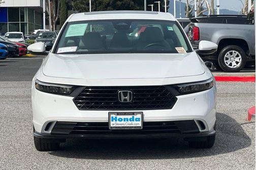 Platinum White Pearl 2023 Honda Accord Hybrid Touring