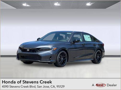 Meteorite Gray Metallic 2026 Honda Civic Sport