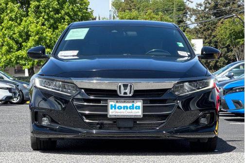 Crystal Black Pearl 2022 Honda Accord Sport 1.5T