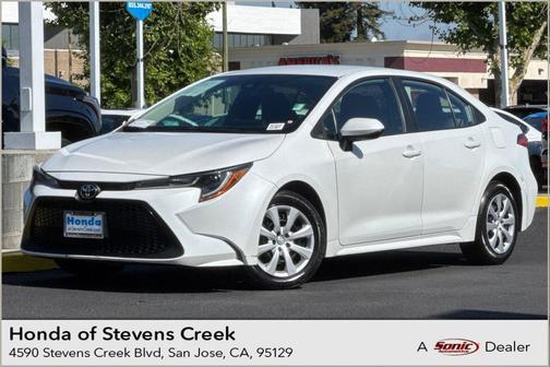Wind Chill Pearl 2022 Toyota Corolla LE