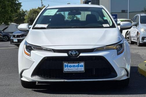 Wind Chill Pearl 2022 Toyota Corolla LE