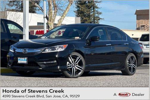 Crystal Black Pearl 2017 Honda Accord Sport