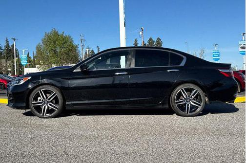 Crystal Black Pearl 2017 Honda Accord Sport