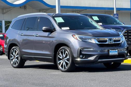Modern Steel Metallic 2020 Honda Pilot AWD Elite