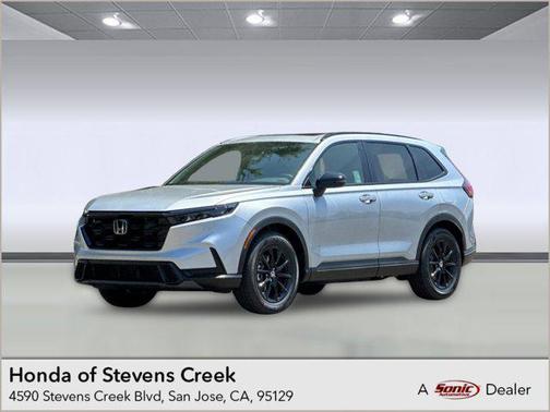 Solar Silver Metallic 2026 Honda CR-V Hybrid Sport FWD