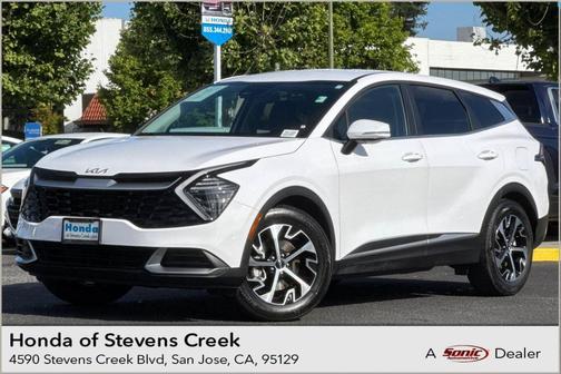 Glacial White Pearl 2024 Kia Sportage EX