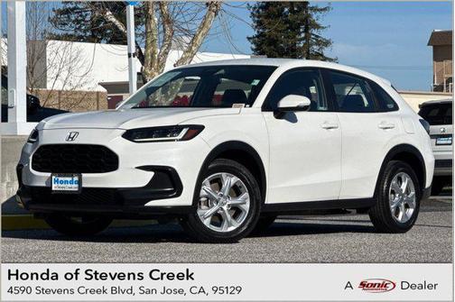 Platinum White Pearl 2023 Honda HR-V LX