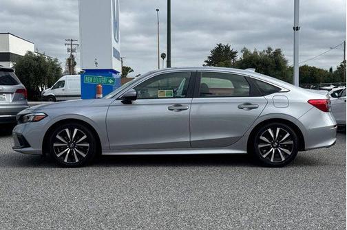 Lunar Silver Metallic 2022 Honda Civic EX