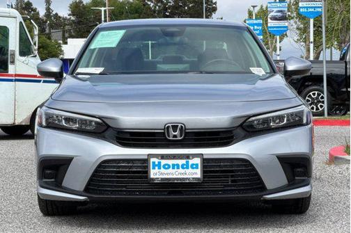 Lunar Silver Metallic 2022 Honda Civic EX
