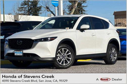 Rhodium White Metallic 2023 Mazda CX-5 2.5 S Preferred Package