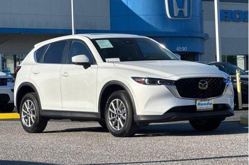 Rhodium White Metallic 2023 Mazda CX-5 2.5 S Preferred Package
