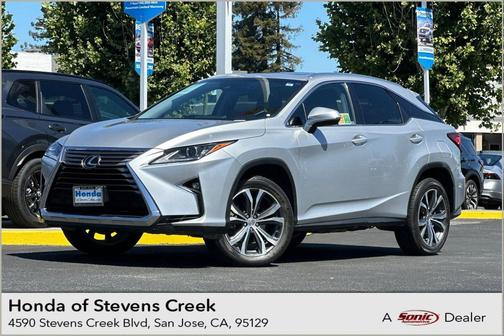 Silver Lining Metallic 2016 Lexus RX 350 Base