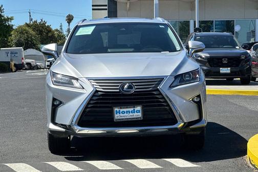 Silver Lining Metallic 2016 Lexus RX 350 Base