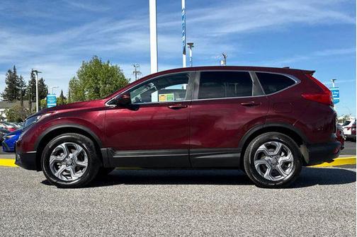 Red 2018 Honda CR-V EX
