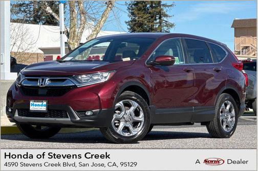 Red 2018 Honda CR-V EX