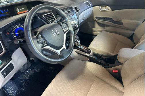 Taffeta White 2013 Honda Civic LX