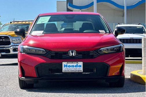 Rallye Red 2025 Honda Civic Sport