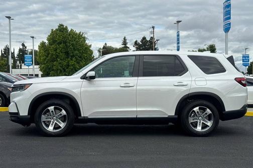 Platinum White Pearl 2025 Honda Pilot EX-L
