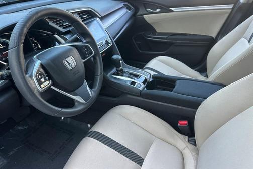 White 2016 Honda Civic EX