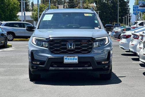Sonic Gray Pearl 2023 Honda Passport AWD TrailSport