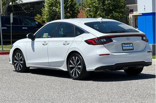Platinum White Pearl 2023 Honda Civic EX-L