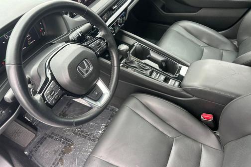 Platinum White Pearl 2025 Honda Accord Hybrid Touring