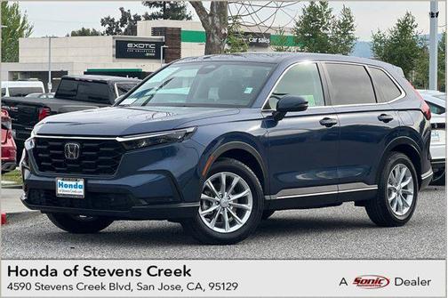 Blue 2025 Honda CR-V EX-L AWD