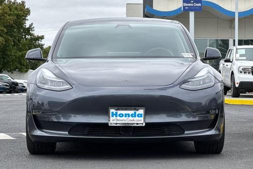 Gray 2021 Tesla Model 3 Performance